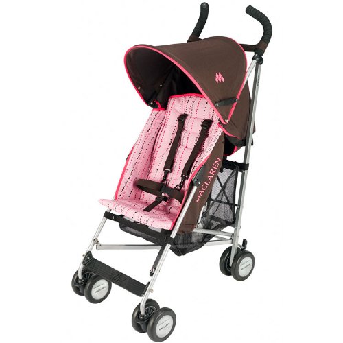 Maclaren Triumph Stroller Coffee Pink Bubbles WOX05273