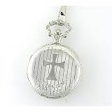 New Silver Cross Iubilaeum AD 2000 Mens Pocket Watch by Antonio