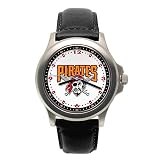 Pittsburgh Pirates MLB Rookie Watch with Leather Band - Men's