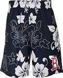 Boston Red Sox Floral Print Swim Trunks