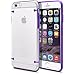 iPhone 6 Plus Case, MagicMobile® [Crystal Clear] Transparent [Ultra Slim] Thin Durable Hard Armor [Glow Series] Glowing Snap-On Cover For Apple iPhone 6 Plus (5.5) with Screen Protector / Purple