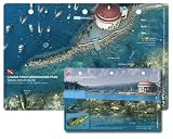 Casino Point Underwater Park Dive Site in Catalina, Avalon Waterproof 3D Dive Site Card