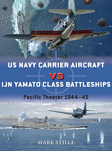 us navy carrier aircraft vs ijn yamato class battleships 1944 45 duel