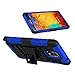 Samsung Galaxy Note 4 Case - Exact Samsung Galaxy Note 4 Case [SideARM Series] - Rugged Holster Case with Kickstand for Samsung Galaxy Note 4 (SM-N910S / SM-N910C) Blue/Black