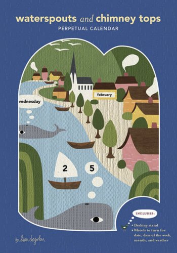Waterspouts and Chimney Tops Perpetual Calendar