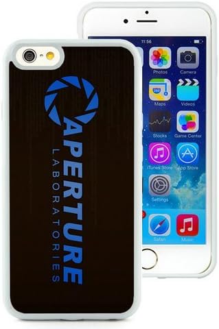 Generic iPhone 6 Case,Portal Aperture Laboratories White Shell Case for iPhone 6S 4.7 Inches,TPU Cover
