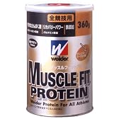 ウイダー マッスルフィットプロテイン オレンジヨーグルト味 360g