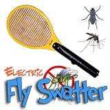 Electric Fly Swatter, Bug Zapper (Green)
