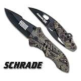Schrade Folding Knife Clam Pack Combo