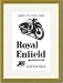 Gold Framed/Matted Print 17x23, Royal Enfield Motorcycles: Leading the Victory Parade