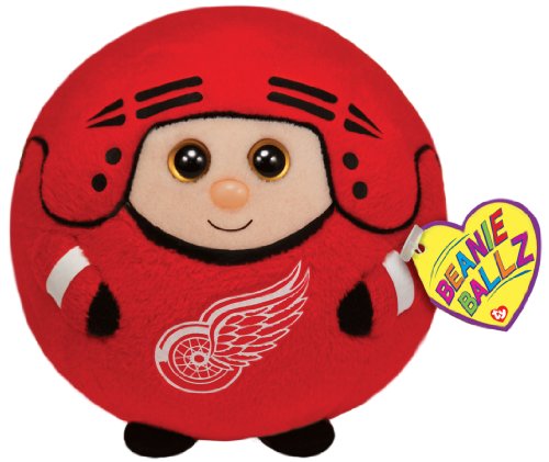 Ty Beanie Ballz Detroit Red Wings Plush, NHL