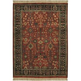 Surya Kuish IT-KUISH 9 by 13 Rug, Red