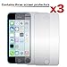 IPHONE 5C SCREEN PROTECTOR, Nue Design Cases TM iPhone 5c Screen Protector Anti-Glare, Anti-Scratch, Anti-Fingerprint HD Clear Film (Invisible) [3 PACK]