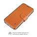 TANNC Galaxy S6 Edge Plus Case, Flip Leather Wallet Phone Case [Layered Dandy] - [Card Slot][Flip][Wallet] - For SAMSUNG Galaxy S6 Edge Plus Devices - Light Brown
