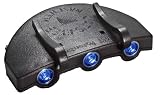 MasterVision 308G2BLK 3 LED Cap Light Black