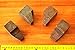 BRIAR EBAUCHON Blocks LOT 4PCS Size 4