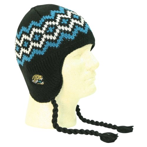 Jacksonville Jaguars Helmet Style Winter Knit Hat - Black