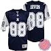 Michael Irvin Navy Reebok NFL Premier Double Star Throwback Dallas Cowboys Jersey