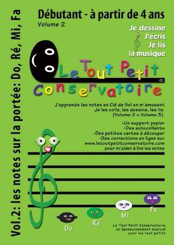 vol2 Les notes sur la portée Do, Ré, Mi, Fa