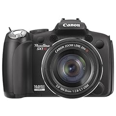 Canon PowerShot SX1 IS Digitalkamera (10 Megapixel, 20-fach optischer Zoom, 2,7" Display, HD-Videofunktion) schwarz