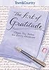 Town & Country The Art of Gratitude: Thank-You Notes for Every Occasion (Town & Country)
