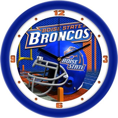 Boise State Helmet Wall Clock
