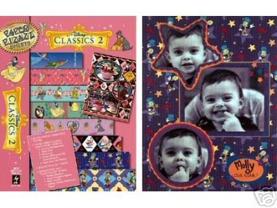 Disney Classics #2 Scrapbooking Cards Paper OOP