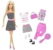 Barbie  Doll & Pink Fashion Set