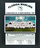 Florida Marlins 1997 Spanish Team Healy Plaque