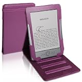 Lila Buch Schtand Schutzh�lle Mit Magnetisch Schluss F�r Neues Amazon Kindle 4von "Yousave"