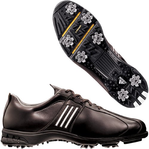 adidas Men’s Torsion Euro II - Brown / Brown Golf Shoes Picture