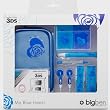 Nintendo 3DS - Zubeh�r-Set "My Heart Blue"