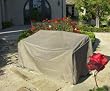 Patio Sofa Cover with Velcro up to 80" Long