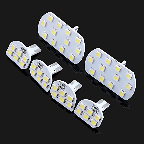 etopmia Car Super Bright Led Interior Dome&Map Reading Light Lamp Interior Light fit Peugeot 206 307 308 3008 408 508 CITROEN C5