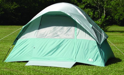 Texsport Cool Canyon 4 Person Square Dome Tent (Green/Gray, 8Feet X 10Feet X 65Inch) Picture