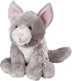 Fuzzy Fellas Grey Cat 11" Plush