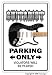 ELECTRIC GUITAR~Novelty Sign~ parking guitarist gift