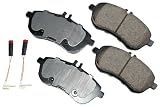 Akebono EUR1340 EURO Ultra-Premium Ceramic Front Brake Pad Set For 2008-2010 Mercedes-Benz C Class