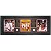 Dwyane Wade and Shaquille O'Neal Miami Heat Framed Collectible with Game-Used Jersey Pieces & Plate
