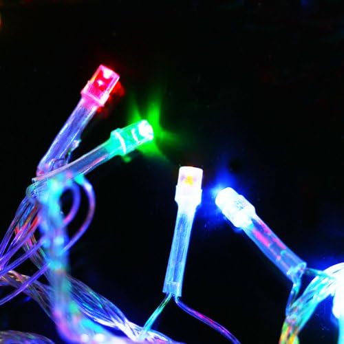 Promotion!!!10M Multicolour 100 LED 8-Modes String Light Strip Bulb Lamp with US Plug 110V for Party Chrismas Wedding