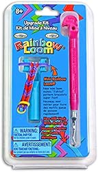 Rainbow Loom Tail Upgrade Kit - Metal Hook - Pink