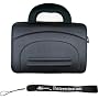 Sony DVP-FX930 9" Portable DVD Player Black Cube Carrying Case Bag Pouch Cube + Includes a 4-inch eBigvalue (TM) Determination Hand Strap