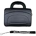 Sony DVP-FX930 9" Portable DVD Player Black Cube Carrying Case Bag Pouch Cube + Includes a 4-inch eBigvalue (TM) Determination Hand Strap