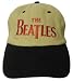 Beatles baseball hat two-tone black / tan adult embroidered cap
