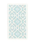 Pandora Alfombra de Baño Sierra (Blanco/Azul Claro)