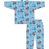 Childrens/Kids Thomas The Tank Engine Flannel Long Sleeve Button Up Nightwear Pyjama Set