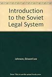 An introduction to the Soviet legal system