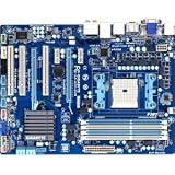 Gigabyte Super4 GA-A75-D3H Desktop Motherboard-AMD-Socket FM1-ATX-1xProcessor Support-64 GB DDR3 SDRAM Maximum RAM-CrossFireX Support-Serial ATA/600 RAID Support Controller-1xPCIe x16 Slot-4xUSB 3.0 Port-HDMI