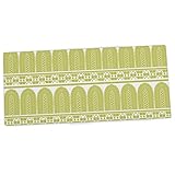 KESS InHouse Nandita Singh "Tribal" Green Pattern Office Desk Mat, Blotter, Pad, Mousepad, 13 x 26-Inches