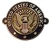 Great Seal of the United States of America - Hiking Stick Medallion